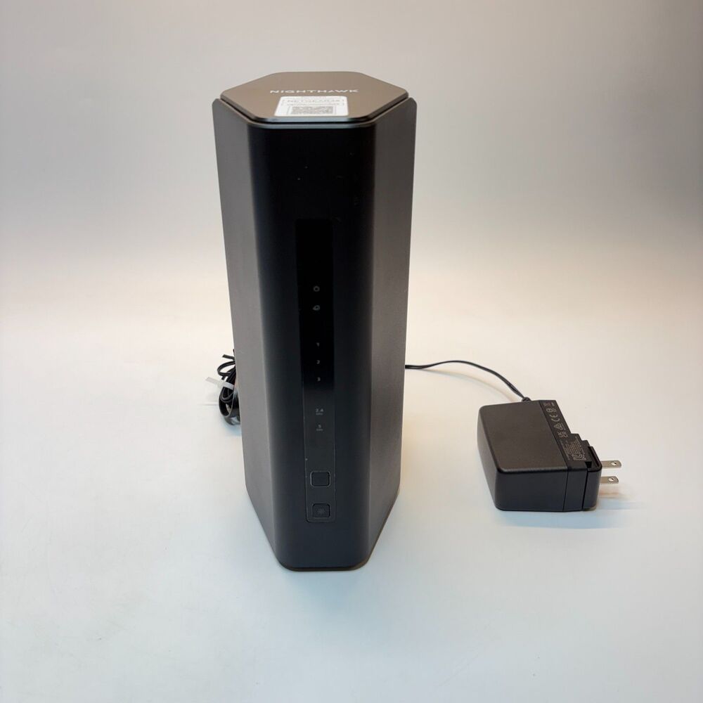 NETGEAR Black Nighthawk Dual Band BE5000 Wifi Router 7